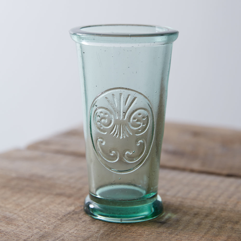 Fleur De Lis Glassware with Caddy